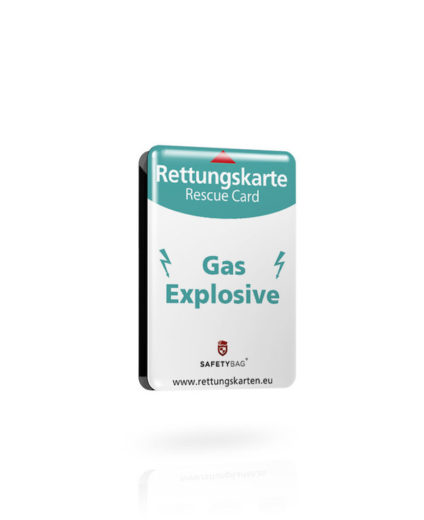 SafetyBagS - Rettungskartenhalterung für Gasfahrzeuge