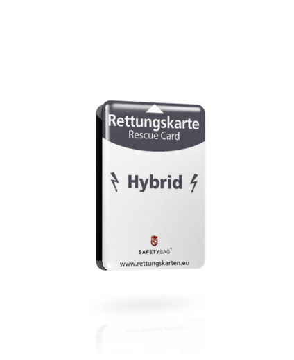 SafetyBagS - Rettungskartenhalterung für Hybridfahrzeuge